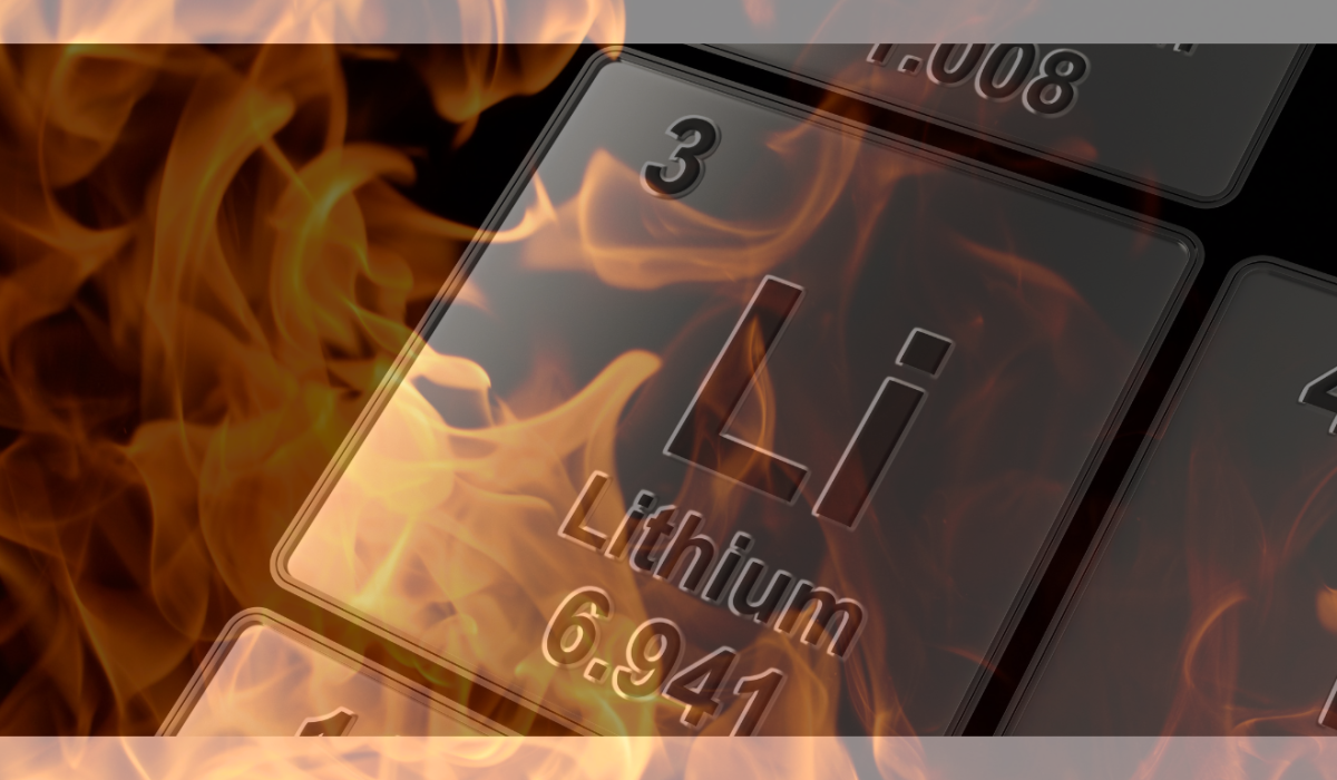 Lithium Battery Fire
